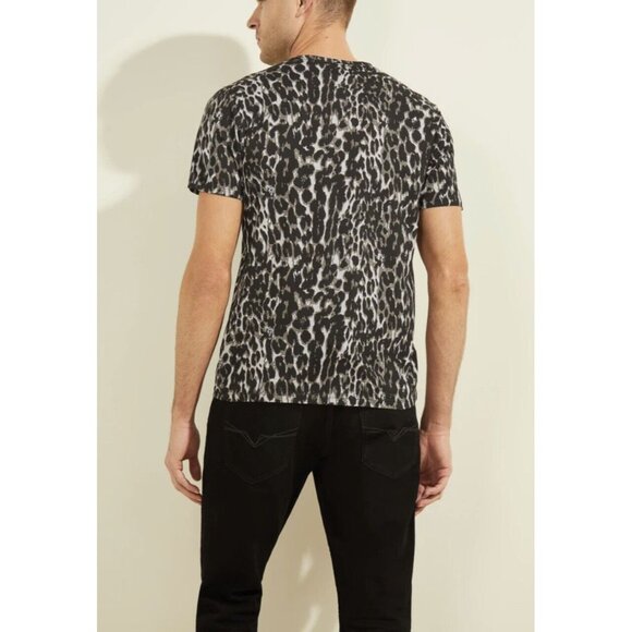 Guess Men’s Animal Logo T-Shirt Short Sleeves Size M - Picture 3 of 3